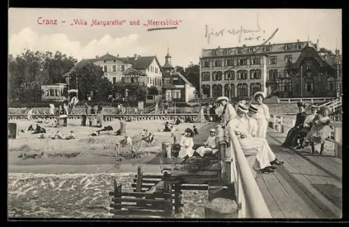 AK Cranz, Villa Margarethe am Strand