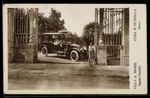 AK Roma, Cura di Vetralla, Villa A. Marzi, Automobil