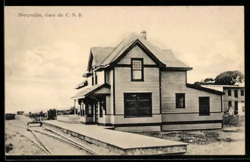 AK Neuville, Gare du C. N. R.