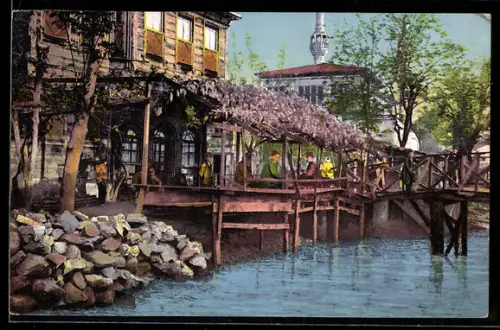 AK Constantinople, Kassim-Pacha au mois de mai