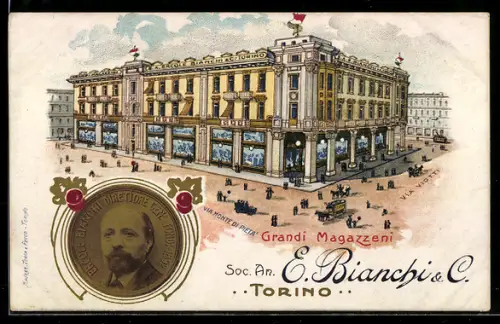 AK Torino, Grandi Magazzeni, Soc. An. E. Bianchi & C.