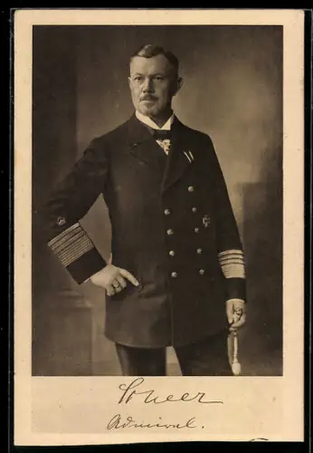 AK Admiral Reinhard Scheer, Chef der Hochseestreitkräfte