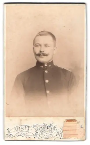 Fotografie Jul. Motal, Luhacovice, K.u.K. Soldat in Uniform