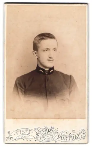 Fotografie Jul. Motal, Luhacovice, K.u.K. Soldat in Uniform