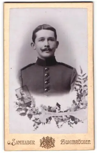 Fotografie O. Samhaber, Zweibrücken, Schillerstr. 14, Gefreiter in Uniform