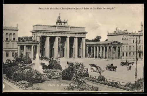 AK Berlin, Porta de Brandenburgo