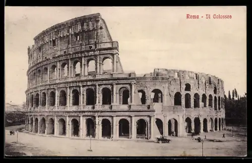 AK Roma, Colosseo, Colosseum, Gesamtansicht