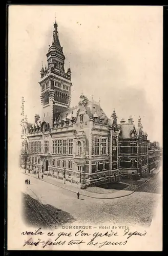 AK Dunkerque, Hôtel de Ville