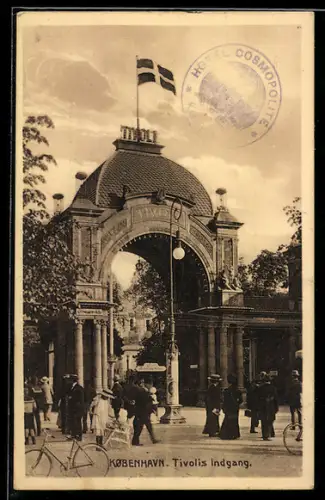AK København, Tivolis Indgang
