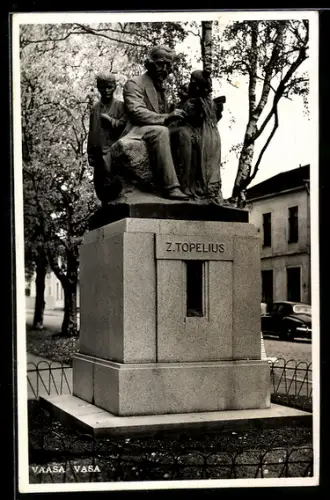AK Vaasa, Denkmal für Z. Topelius