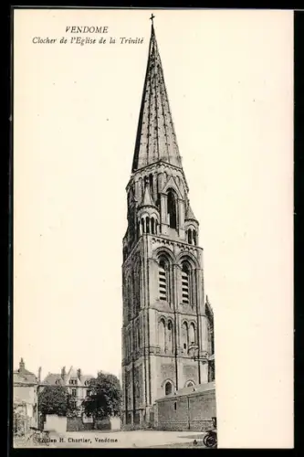 AK Vendome, Clocher de l`Eglise de la Trinité