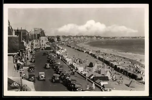 AK La Baule, Boulevard de l`Océan Vue vers Pornichet prise de l`Hôtel Adriana