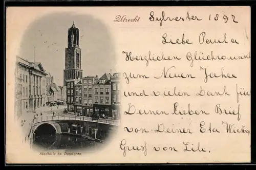 AK Utrecht, Stadhuis en Domtoren