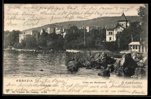 AK Abbazia, Villen am Nordstrand