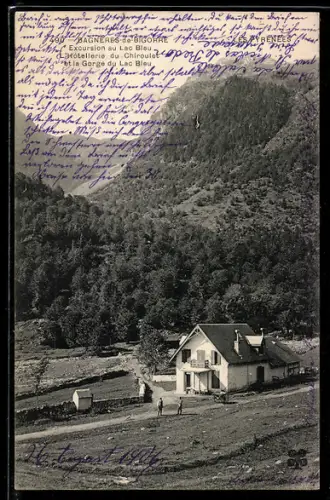 AK Bagneres-de-Bigorre, Excursion au Lac Bleu