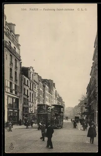 AK Paris, Faubourg Saint-Antoine