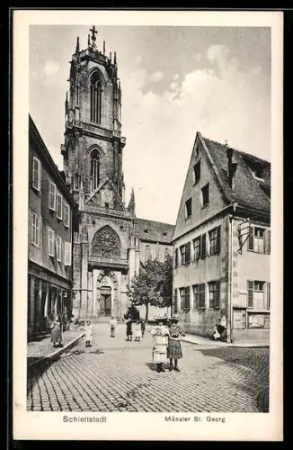 AK Schlettstadt, Münster St. Georg