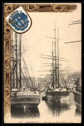 AK Marseille, Un coin du Vieux Port