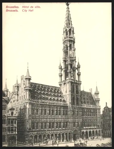 Riesen-AK Bruxelles, Hôtel de ville
