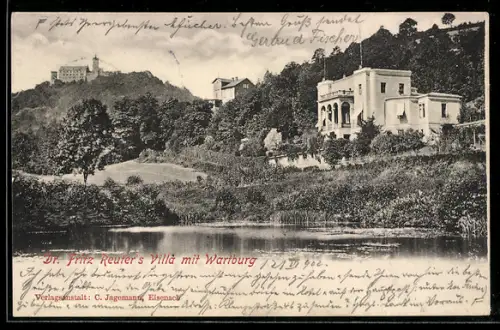 AK Eisenach, Dr. Fritz Reuters Villa, Wartburg