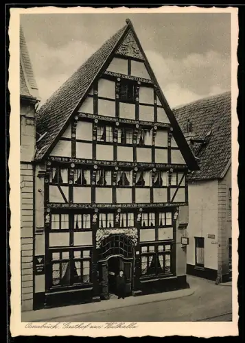 AK Osnabrück, Gasthof zur Walhalla