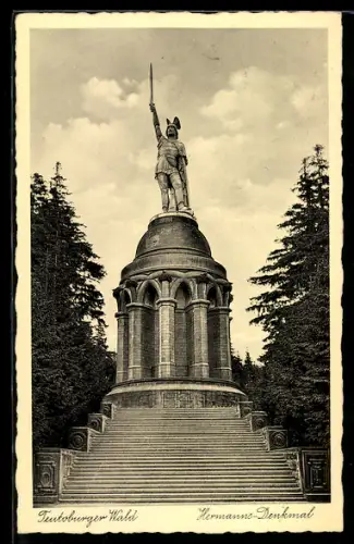 AK Hermanns-Denkmal im Teutoburger Wald