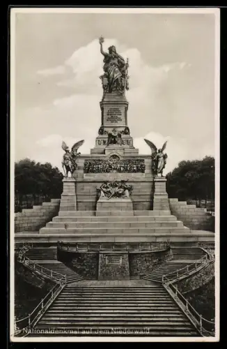 AK Nationaldenkmal auf dem Niederwald