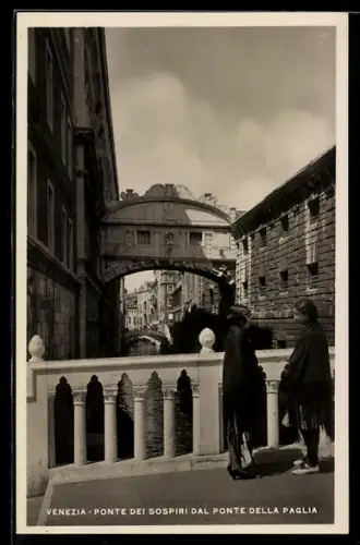 AK Venezia, Ponte dei Sospiri dal Ponte della Paglia