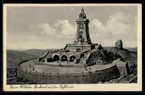 AK Kaiser-Wilhelm-Denkmal auf dem Kyffhäuser