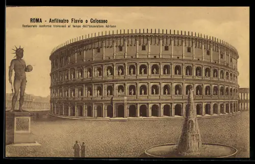 AK Roma, Anfiteatro Flavio o Colosseo