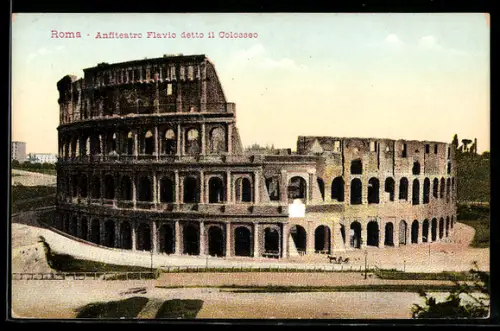 AK Roma Anfiteatro Flavio detto il Colosseo