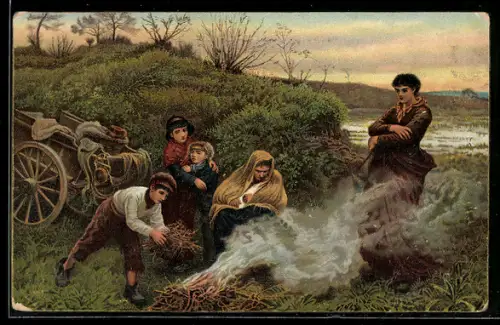 Künstler-AK Stengel & Co. Nr. 29186: The Vagrants