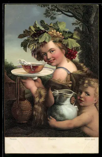 Künstler-AK Stengel & Co. Nr. 29335: Bacco