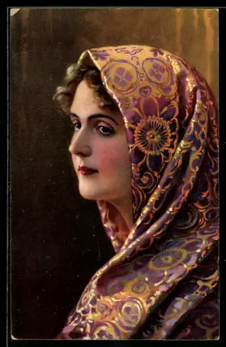 Künstler-AK Stengel & Co. Nr. 29300: Wilhelm Hunger, Senta