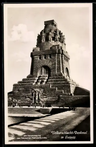 AK Leipzig, Völkerschlachtdenkmal, Architekt Prof. Bruno Schmitz