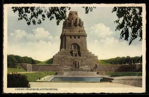 AK Leipzig, Völkerschlachtdenkmal