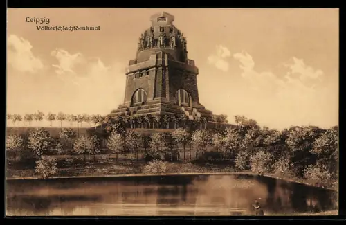 AK Leipzig, Völkerschlachtdenkmal