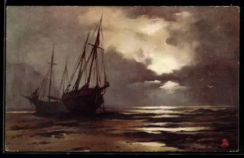 Künstler-AK Raphael Tuck & Sons Nr. 6694: Devon, Around the Coast