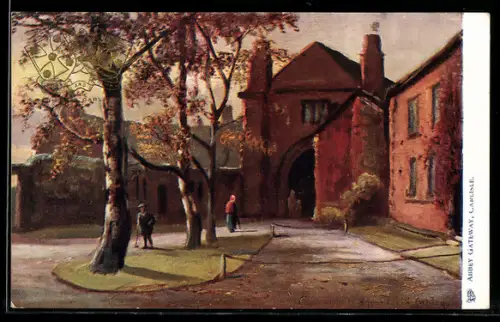 Künstler-AK Raphael Tuck & Sons Nr. 1470: Carlisle, Abbey Gateway