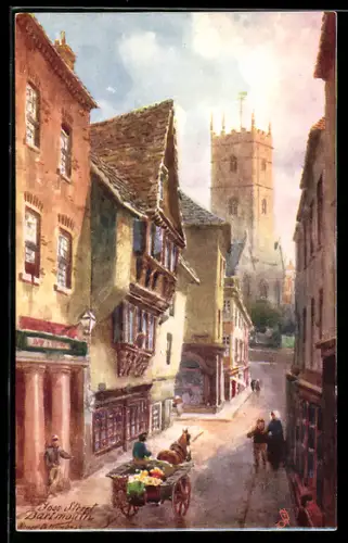 Künstler-AK Raphael Tuck & Sons Nr. 6265: Dartmouth, Foss Street