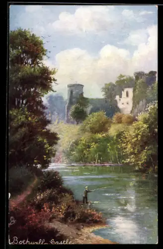 Künstler-AK Raphael Tuck & Sons Nr. 7147: Bothwell Castle