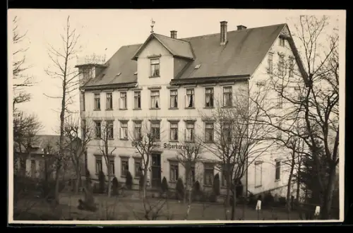 Foto-AK Blankenburg /Harz, Hotel-Genesungsheim Silberborn