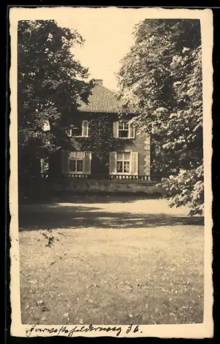 Foto-AK Hamburg-Harvestehude, Partie im Harvestehuder Weg 36, Wohnhaus