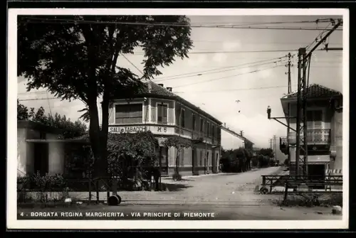 AK Borgata Regina Margherita /Torino, Via Principe di Piemonte