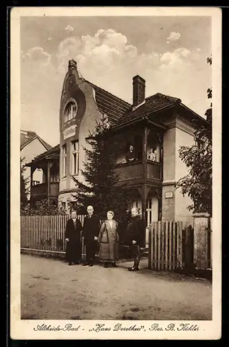 AK Altheide-Bad, Haus Dorothea, Bes. B. Köhler, Aussenansicht