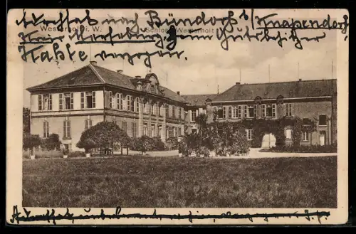 AK Westerholt i. W., Schloss Westerholt mit Parkanlage