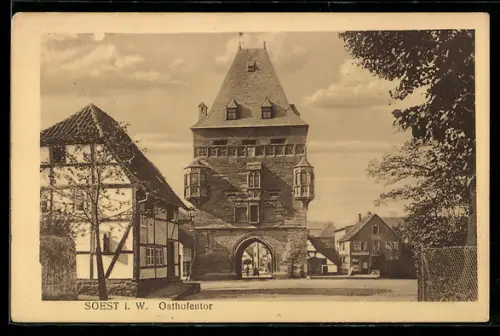 AK Soest i. W., Partie am Osthofentor