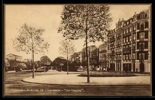 AK Lisboa, Avenida da Liberdade, Um trecho
