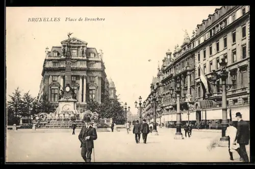 AK Bruxelles, Place de Brouckère
