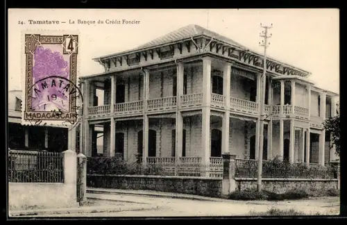 AK Tamatave, La Banque du Crédit Foncier